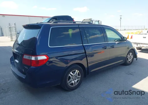 2007 Honda Odyssey Ex-L из США, поврежденный, VIN 5FNRL38707B051706